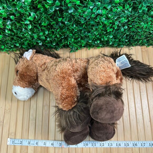 Build A Bear Workshop BABW Pawsome Clydesdale Pony Horse 15" Brown White - Picture 4 of 7